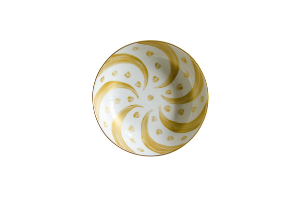 Pinwheel Gold Dinnerware