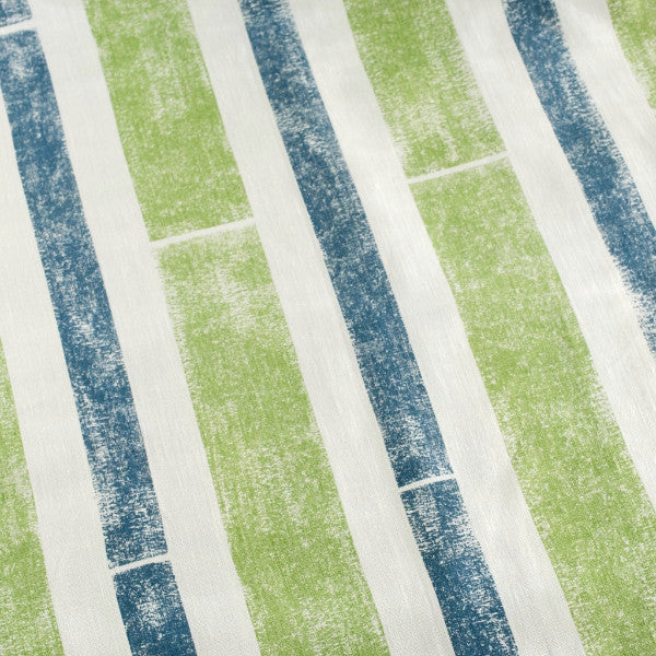 Michael Devine Pavillion Stripe Leaf/Delft