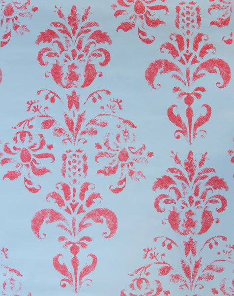 Michael Devine Millbrook wallpaper Red/Scarlet