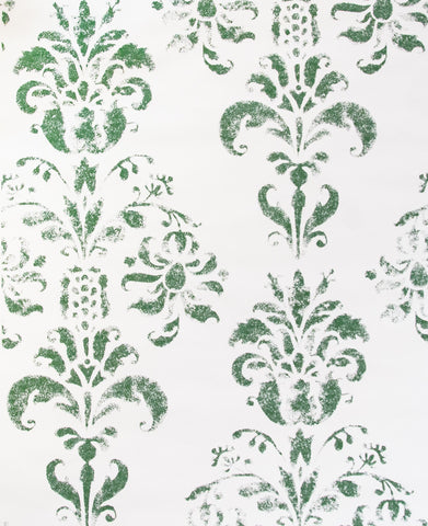 Michael Devine Millbrook wallpaper Treillage /Green