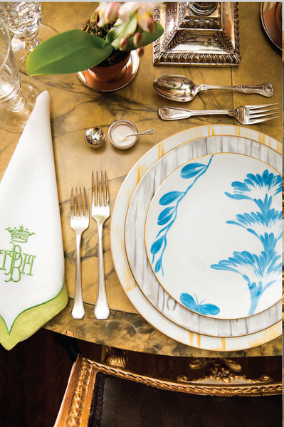 Charlotte Dinnerware Collection Celeste Bleu